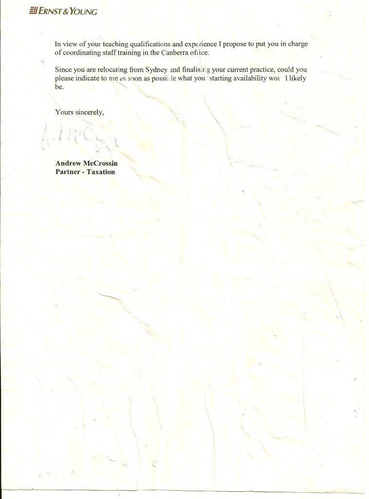 Andrew McCrossin to Pat, P2 of 2