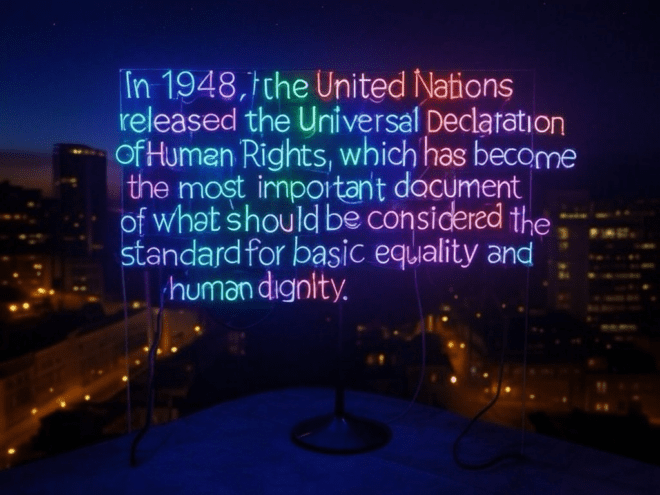 In 1948, the United Nations released the Universal Declaration of Human Rights, which has become the mose important document of what should be considered the standard for basic equality and human dignity.