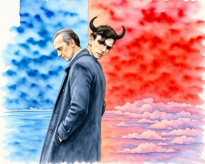 Faust and Mephistopheles