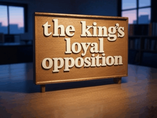 The king's loyal opposition.