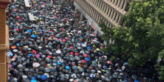 March for Humanity: Sydney’s Beacon of Solidarity in the Rain