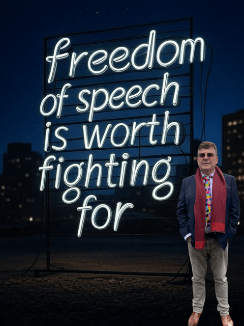 Freedom of speech is worth fighting for.
