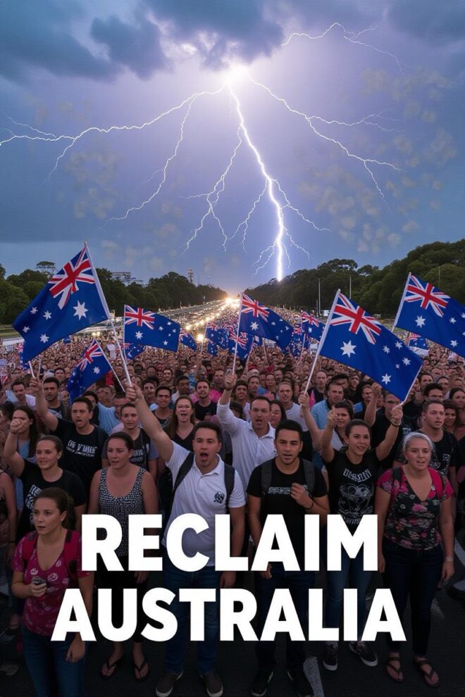 Reclaim Australia poster