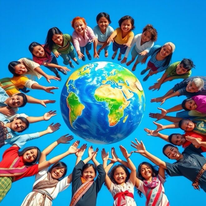People around the world.