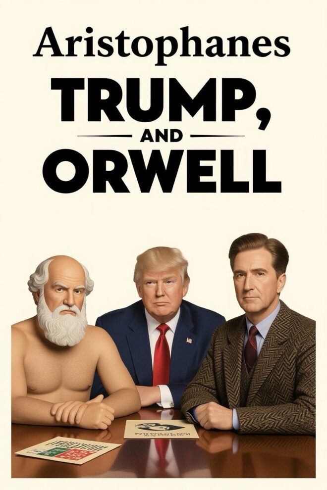 Aristophanes, Trump and Orwell