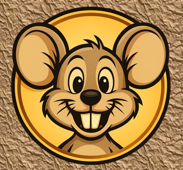 A mouse challenge coin