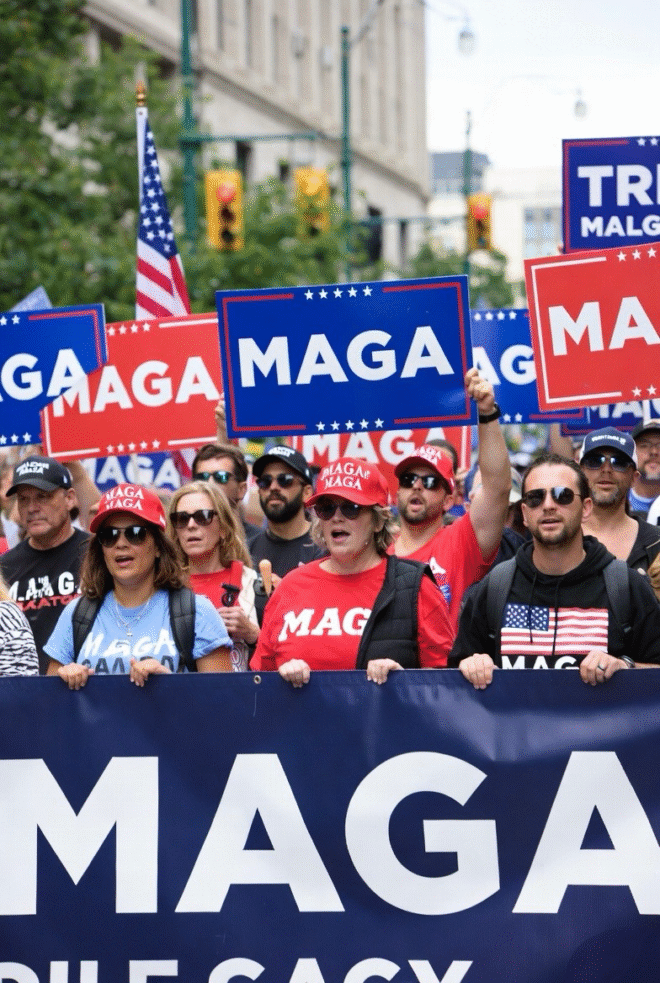 MAGA protestors