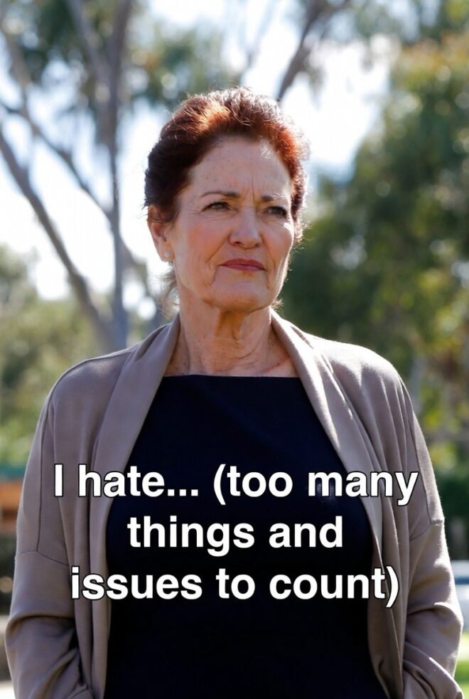 I hate ... (too manu issues to count)