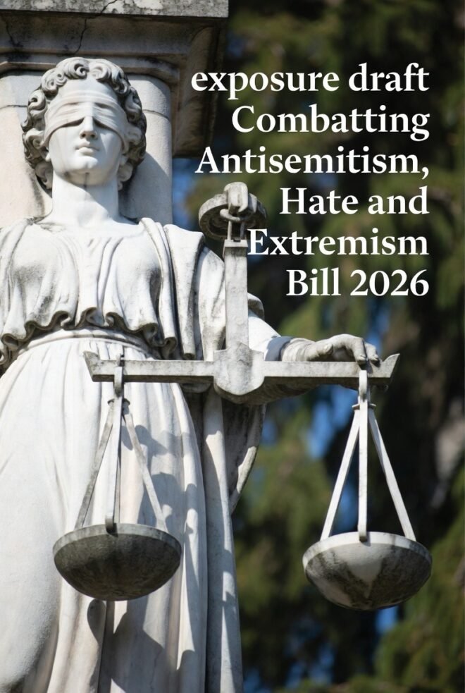 Antisemitism Hate and Extremism Bill 2026