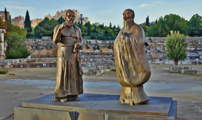 Socrates and the Buddha