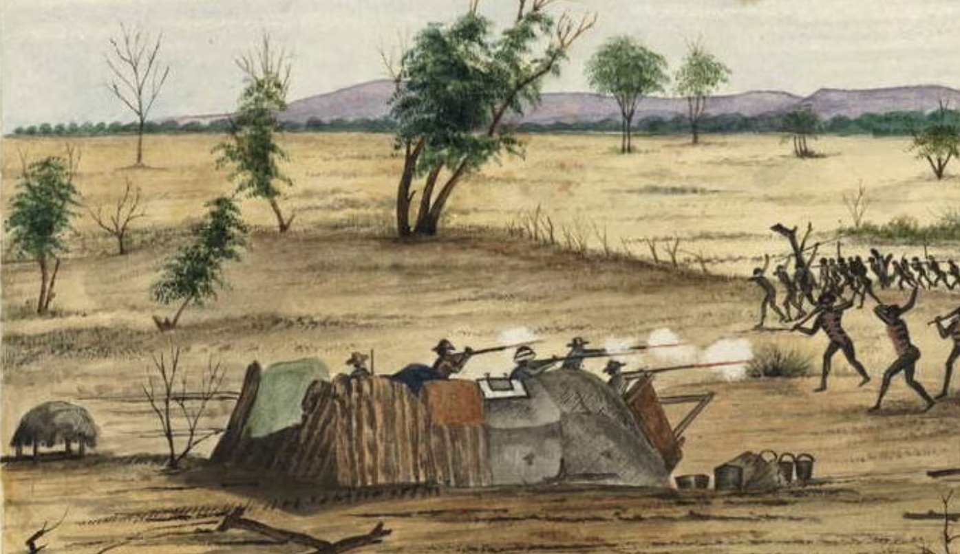 Bulla, Queensland, 1861 by William Oswald Hodgkinson