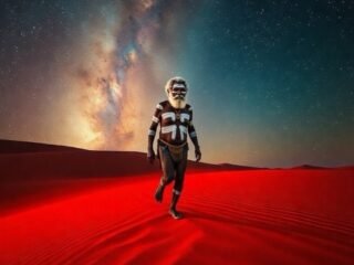 Songlines of the Moonlit Dreaming