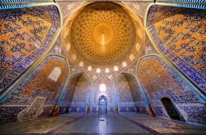 Interior of the Sheikh Lotfollah Mosque