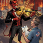 The Devil’s Fiddle: On the Transaction at the Heart of Democratic Politics