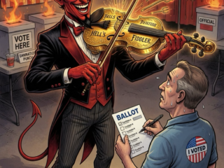 The Devil’s Fiddle: On the Transaction at the Heart of Democratic Politics