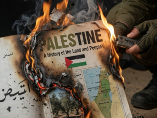 Before the Body, the Book: Palestinian Erasure and Civilisational Destruction