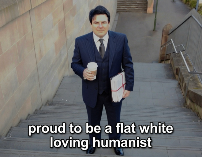 Bakchos the humanist