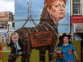 Paint, Power and the Public Wall: Street art as political speech