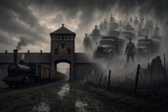 Auschwitz Concentration camp, a site of antisemitism