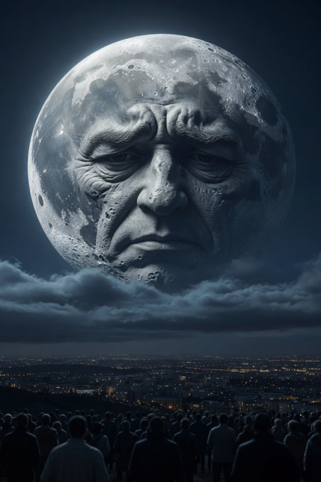 God in the moon